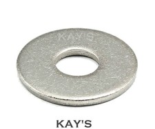 ARRUELAS LISAS LARGAS PLANAS DE AÇO INOXIDÁVEL M2 M2.5 M3 M4 M5 M6 M7 M8 M10 M12 FORMA G comprar usado  Enviando para Brazil