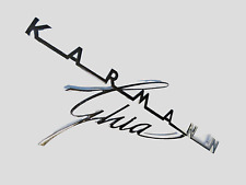 Karmann ghia schriftzug gebraucht kaufen  Hochdorf-Assenheim