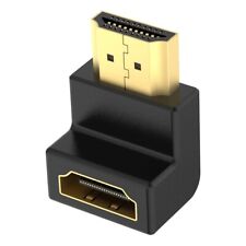 Premium HDMI Winkel-Stecker 90° gewinkelt Kabel Verbinder Adapter HD 4K UHD NEU comprar usado  Enviando para Brazil