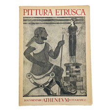 Pittura etrusca documentario usato  Milano