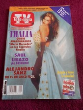 Usado, TV GUIDE revista THALIA sexy ALEJANDRO SANZ MARISOL SANTACRUZ VICTORIA RUFFO comprar usado  Enviando para Brazil
