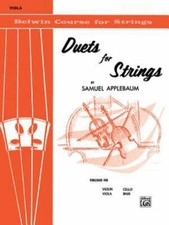 Duets for Strings, Bk 1: Viola (Belwin Course for Strings, Bk 1) by Applebaum,  comprar usado  Enviando para Brazil