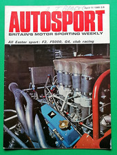 Autosport apr 1969 for sale  BANGOR