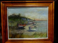 Tableau ancien marine d'occasion  Montbrison