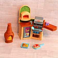 Usado, Fisher-Price Loving Family casa de bonecas cozinha ao ar livre churrasqueira e chiminea com comida comprar usado Usado, Fisher-Price Loving Family casa de bonecas cozinha ao ar livre churrasqueira e chiminea com comida comprar usado  Enviando para Brazil