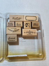 Stampin noteworthy rubber for sale  Conway