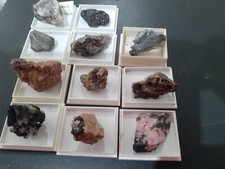 Boxed thumbnail specimens for sale  LISKEARD