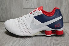 (Muito Bom Estado) Tênis Nike Shox Deliver Turbo Couro Branco 317547 Masculino 9, usado comprar usado  Enviando para Brazil