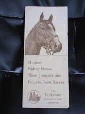 Vintage yorkshire insurance usato  Spedire a Italy