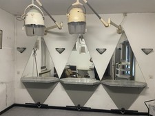 Postazioni parrucchiere vintag usato  Belluno