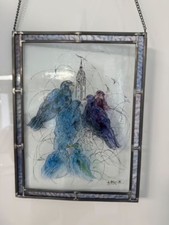 Glaskunst fensterbild handarbe gebraucht kaufen  Rüsselsheim am Main