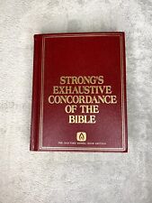 Strongs exhaustive concordance for sale  Wytheville