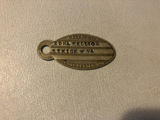 Vintage metal tag for sale  Ringgold