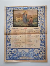 Calendario 1937 madonna usato  Piedimulera