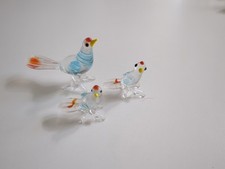 Glasfiguren vögel minifiguren gebraucht kaufen  Bielefeld