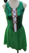 Usado, Fantasia The Line Up Solo Dance Ice Skate MA adulto verde peça única média EUA comprar usado  Enviando para Brazil