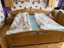 Doppelbett buche massiv gebraucht kaufen  Brohl