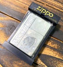 ZIPPO LUCKY STRIKE Um Isqueiro a Óleo Prata Original Americano 2000 com Estojo Não Usado comprar usado  Enviando para Brazil