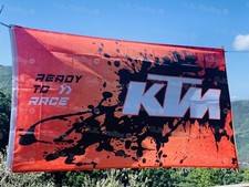Ktm banner fahne gebraucht kaufen  Rheinfelden (Baden)
