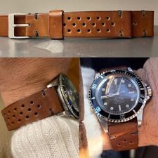 Tanned brown leather usato  Salsomaggiore Terme