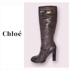 Stivali chloe alti usato  Spedire a Italy