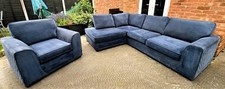 Blue fabric corner for sale  WORCESTER