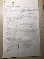Documento arditi paracadutisti usato  Imola