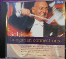 Usado, Georg Solti, The Chicago Symphony Orchestra ‎– Hungarian Connections CD comprar usado  Enviando para Brazil