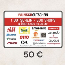 Wunschgutschein euro direktver gebraucht kaufen  München