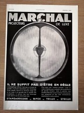 1931 advertising marchal d'occasion  Expédié en Belgium