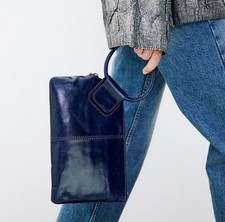 Embreagem de pulso HOBO INTERNATIONAL Sable azul comprar usado  Enviando para Brazil