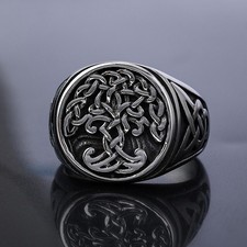 Anello celtico albero usato  Spedire a Italy