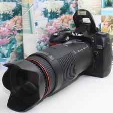 Conjunto de lentes Nikon D70 super telefoto com câmera traseira, usado comprar usado  Enviando para Brazil