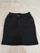 Gonna nera jeans usato  Casoria