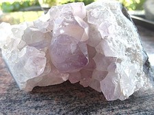 Bergkristall amethyst druse gebraucht kaufen  Rottenburg am Neckar