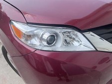 Conjunto de farol direito usado serve: 2012 Toyota Sienna halogênio lente transparente direita, usado comprar usado  Enviando para Brazil