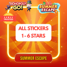 Mono_poly_Sticker_Go ✨ ADESIVO TODO 1-5 ESTRELAS ⚡️ Star Wars ✨ GOLDEN BLITZ comprar usado  Enviando para Brazil