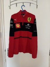 Suéter Scuderia Ferrari Puma F1 1/4 quarto de zíper 2022 comprar usado  Enviando para Brazil