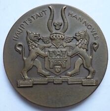 Niedersachsen, HANNOVER 1951, Preismedaille, 1. Sieger Brust Staffel, Bronze gebraucht kaufen  Leipzig