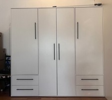 Kleiderschrank weiß holz gebraucht kaufen  Weßling