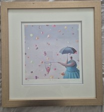 Let rain framed for sale  BOREHAMWOOD