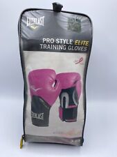 Luvas de treinamento Everlast Pro Style Elite rosa BCRF 12 oz. Boxe comprar usado  Enviando para Brazil