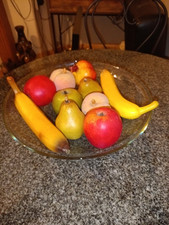 Lovely glass fruit for sale  MACCLESFIELD