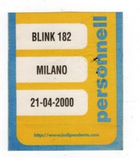 Pass blink 182 usato  Merate