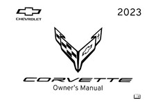 Corvette 2023 manual del propietario y estuche OEM segunda mano  Embacar hacia Mexico