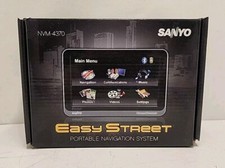 Unidade Bluetooth GPS automotivo Sanyo Easy Street NVM-4370.  comprar usado  Enviando para Brazil