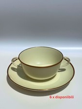 Servizio consomme porcellana usato  Torino