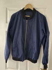 Blue bomber jacket for sale  BRIDGEND