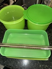 Tupperware green storage for sale  San Pedro