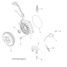 Polaris Ranger Plate Assembly, Genuine OEM Part 3089959, Qty 1 OPEN BOX comprar usado  Enviando para Brazil